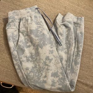 lululemon athletica Blue Tie-Dye Joggers